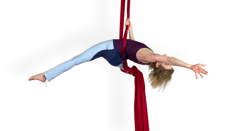 Arabesque Rollup Aerial Silks Beginner Footlocks Video Tutorial