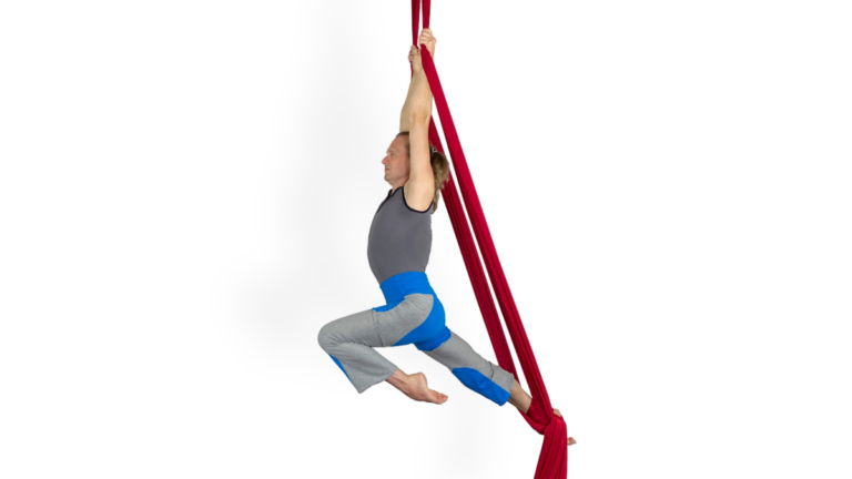 Front Arabesque Aerial Silks Beginner Footlocks Video Tutorial