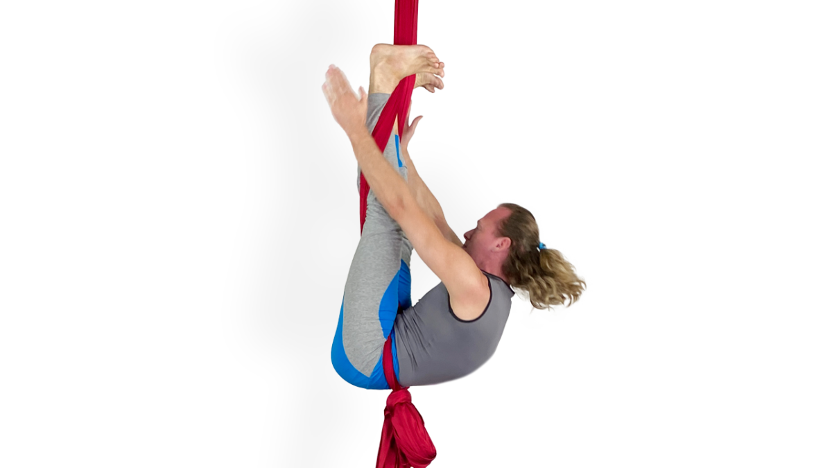 NUZYZ Flexible Gym Hanging Inversion Swing Aerial Yoga Hammock Stretcher  Band Belt Pink - Walmart.com