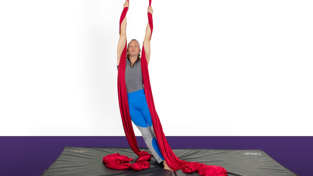 Pulling Taffy Aerial Silks Beginner Conditioning Video Tutorial