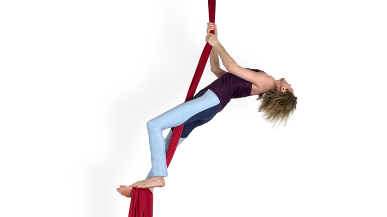 basic climb roll up Aerial Silks Beginner Climbs Video Tutorial