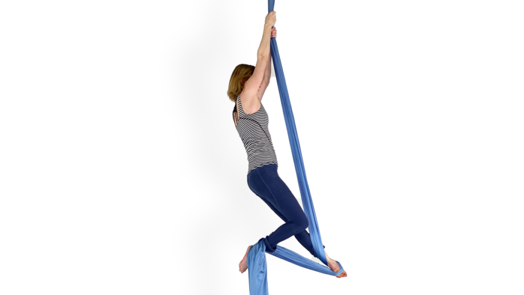 Bicycle Climb Aerial Silks Intermediate Climbs Video Tutorial