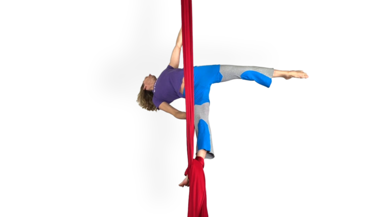 Crucifix Arabesque Aerial Silks Beginner Footlocks Video Tutorial