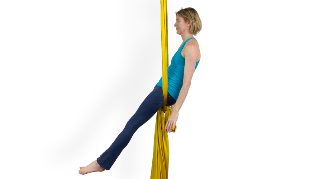 Hollow Body Seat Aerial Silks Beginner Knot Video Tutorial