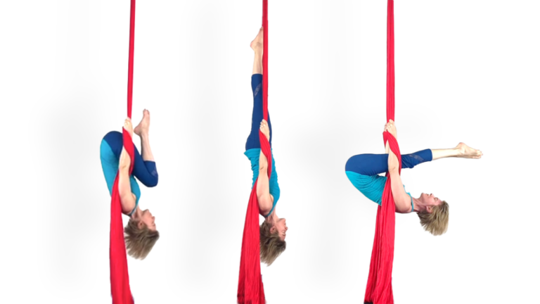 Inverted Shapes Tuck Arrow Pike Aerial Silks Beginner Inverted Positions Video Tutorial