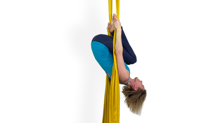 Inverted Tuck Aerial Silks Beginner Inverted Positions Video Tutorial