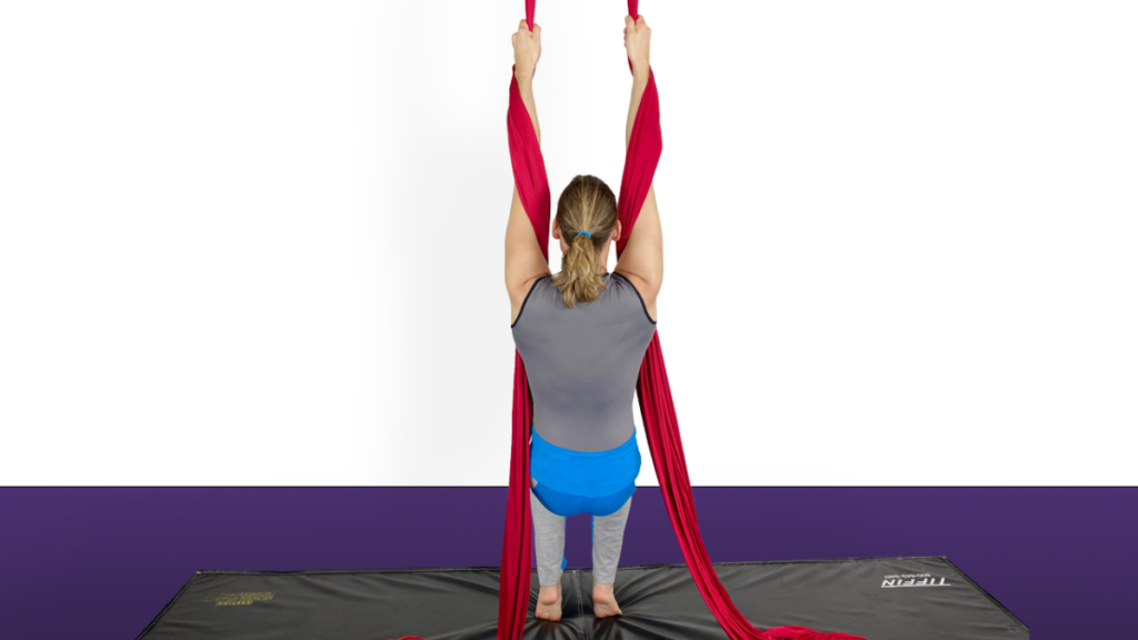 Shrugs Aerial Silks Beginner Conditioning Video Tutorial