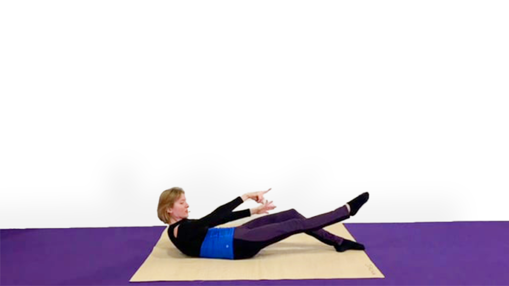 Aerial Ground Drill for Core Strengthening on all Sides Isolated C Shaping Video Tutorial