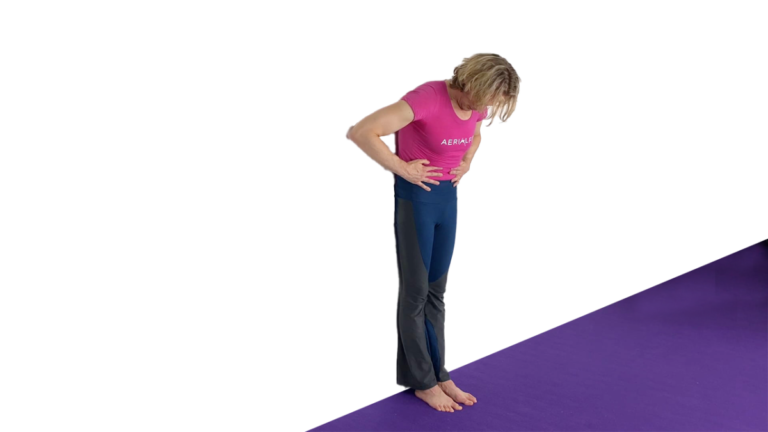 Aerial Ground Drill for Exiting a knee hang wall drill Video Tutorial