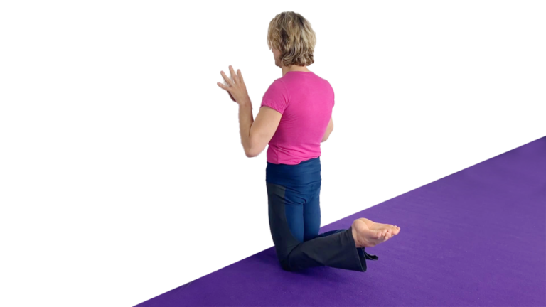 Aerial Ground Drill for Knee Hang Alignment with Wall Video Tutorial