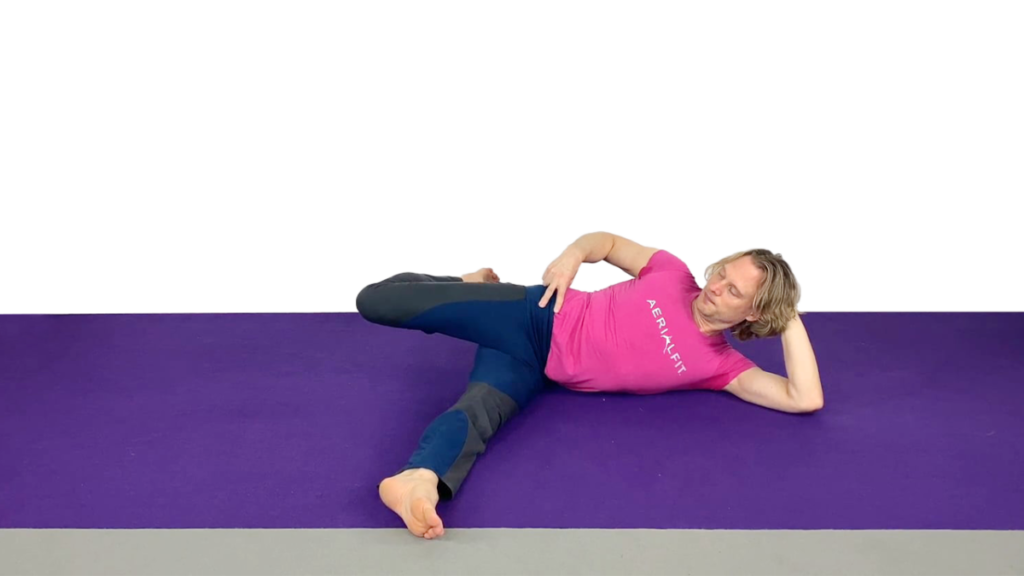 Aerial Ground Drill for Single Knee Hang Pikes Video Tutorial