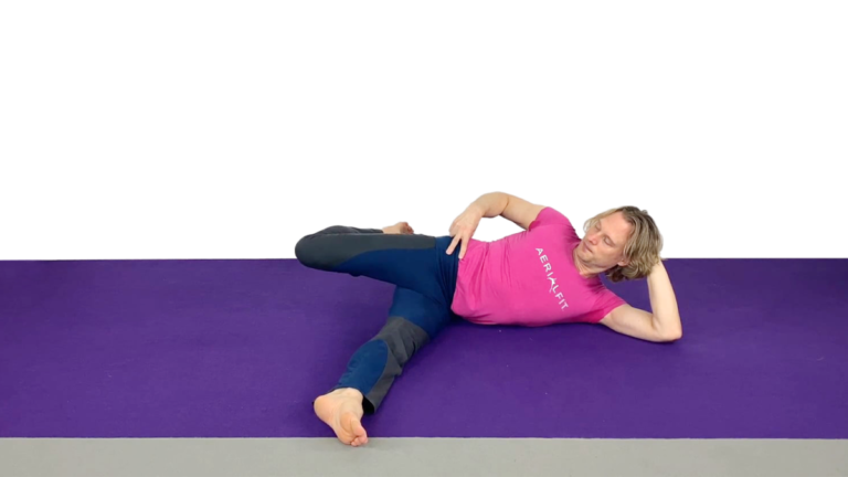 Aerial Ground Drill for Single Knee Hang Pikes Video Tutorial
