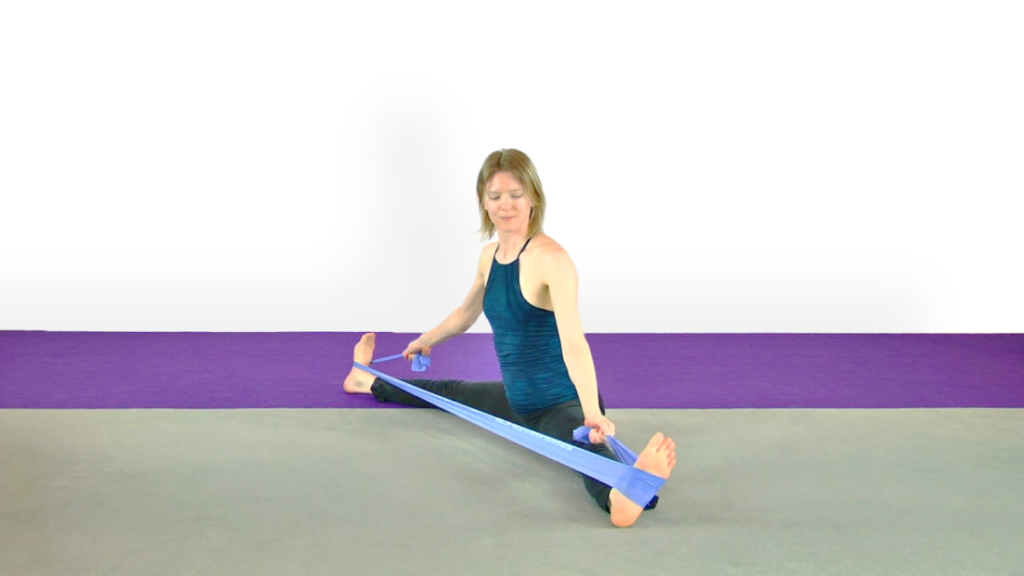 Aerial Ground Drill for Straddle Band Rotations Video Tutorial