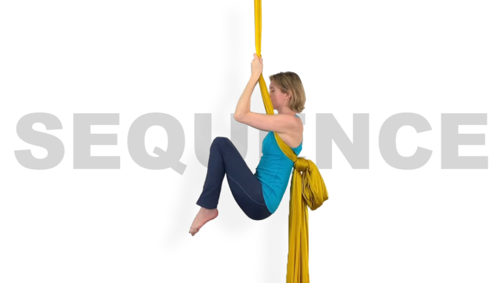 Up Down 1 in the Knot v2 Aerial Silks Beginner Choreography Video Tutorial
