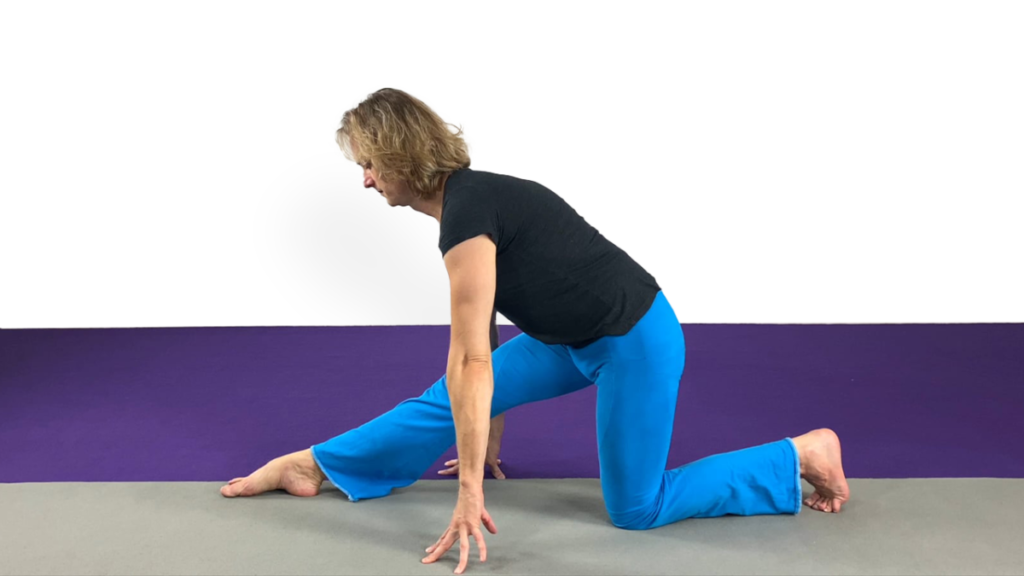 Aerial Ground Drill for Half Splits Video Tutorial