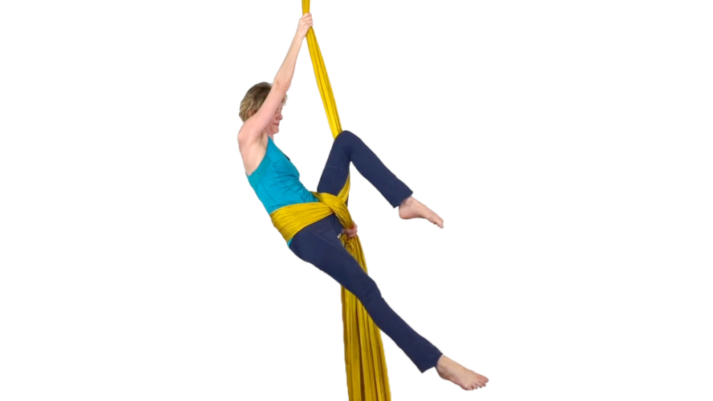 Hip Key Into Opposite Side Wrap Aerial Silks Intermediate Keys Video Tutorial