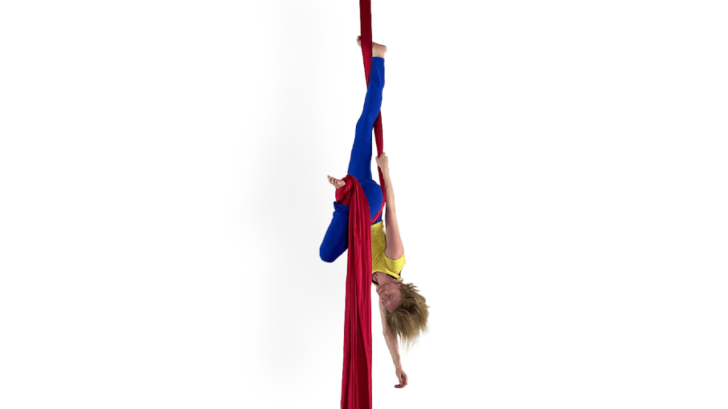 Arrow Flip Aerial Silks Intermediate Drops & Dives Video Tutorial