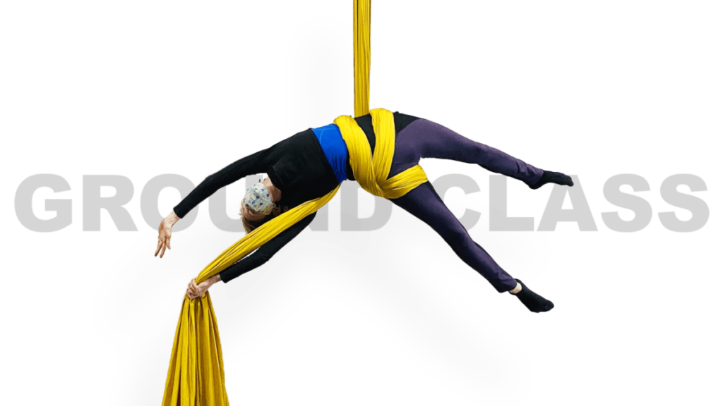 Aerial Ground Class for Slow Star Drop C Shaping for Aerialists Video Tutorial
