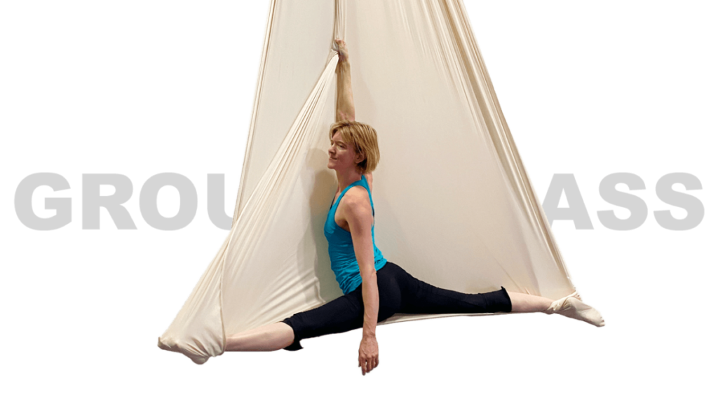 Aerial Ground Class for Splits Warm Up for Aerialists Video Tutorial