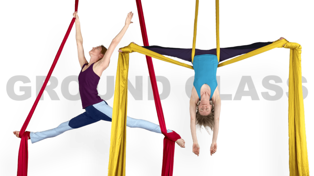 Aerial Ground Class for Splits and Straddles Video Tutorial