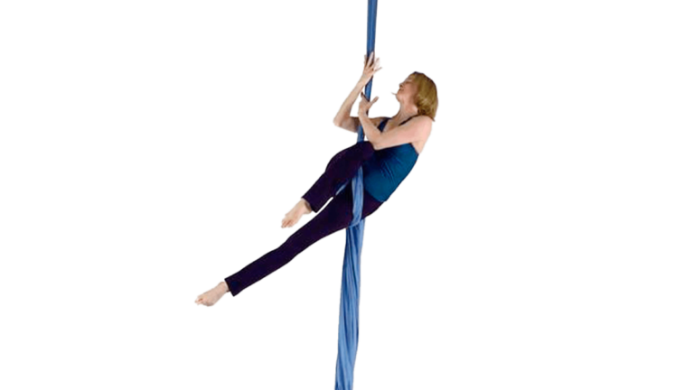 Outside Seatbelt Aerial Silks Intermediate Inverted Wrapped Skills Video Tutorial