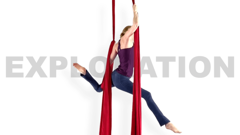Teardrop Climb Exploration Aerial Silks Advanced Choreography Video Tutorial