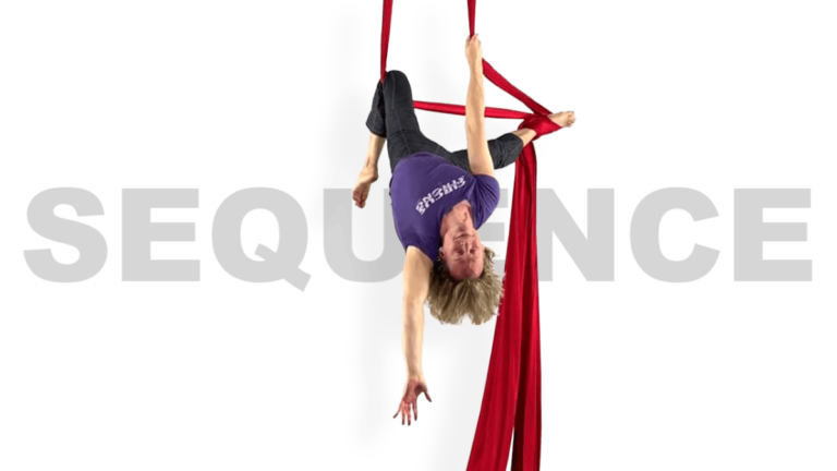 Infinite Clothesline Sequence Aerial Silks Beginner Choreography Video Tutorial