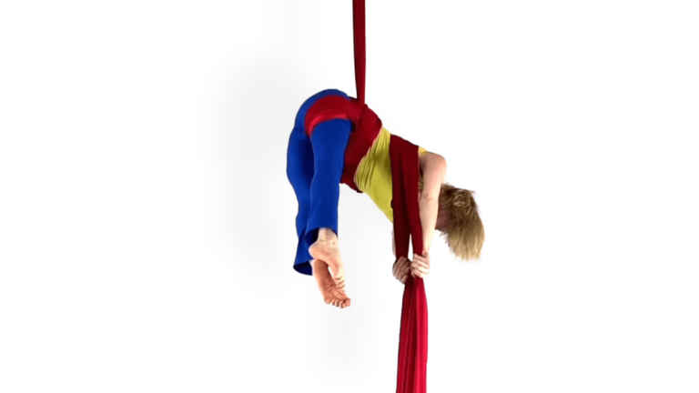 Starlette from Keyed In Aerial Silks Advanced Drops & Dives Video Tutorial