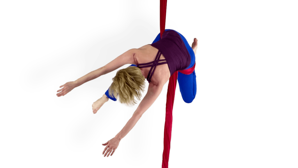 Hip Key Knee Key Climb Aerial Silks Advanced Climbs Video Tutorial