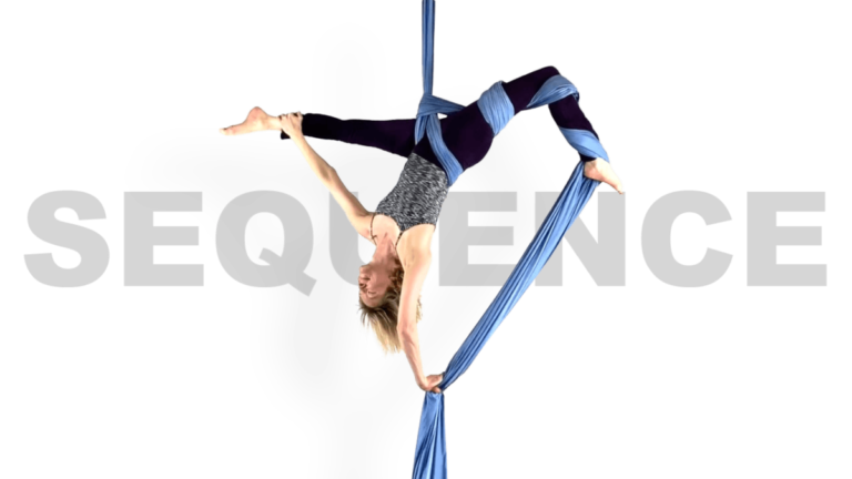 Short S Wrap Sequence Aerial Silks Advanced Choreography Video Tutorial