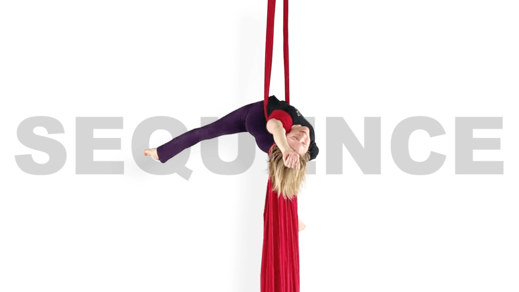 CASH Climb to Mission Impossible Sequence Aerial Silks Advanced Choreography Video Tutorial