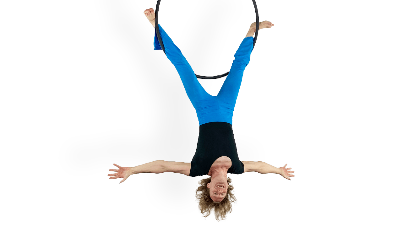 Double Ankle Hang  Aerial Fit Online