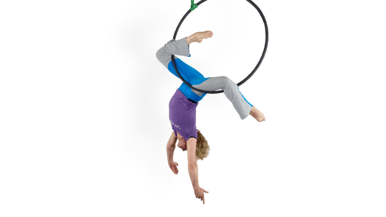 Reverse Gazelle Intermediate On Bar Aerial Hoop Demo How To Tutorial