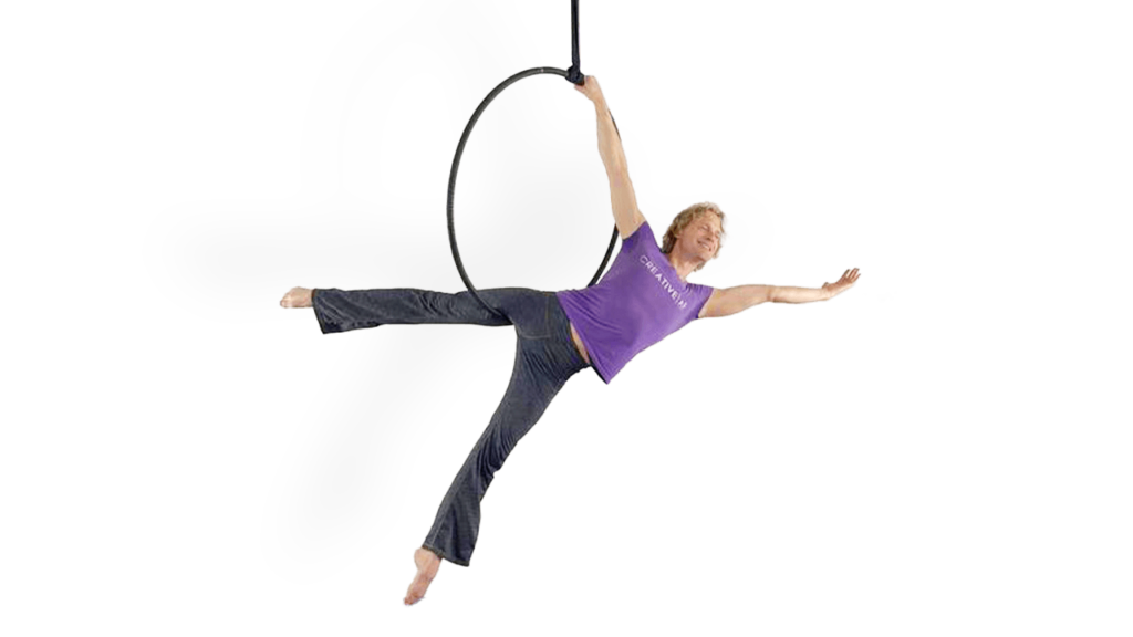 Star Pose Beginner On Bar Aerial Hoop Demo How To Tutorial