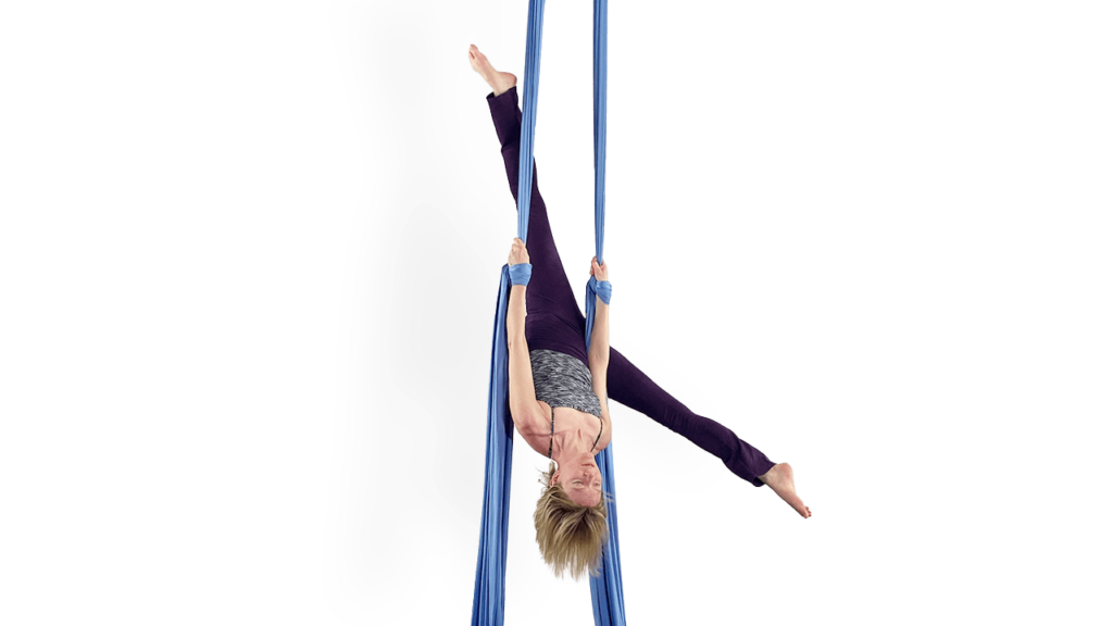 Windshield Wipers Intermediate Aerial Silks Conditioning Drill Video How to Tutorial