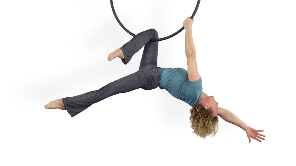 Angel Beginner Bottom Bar Lyra Aerial Hoop Video Tutorial