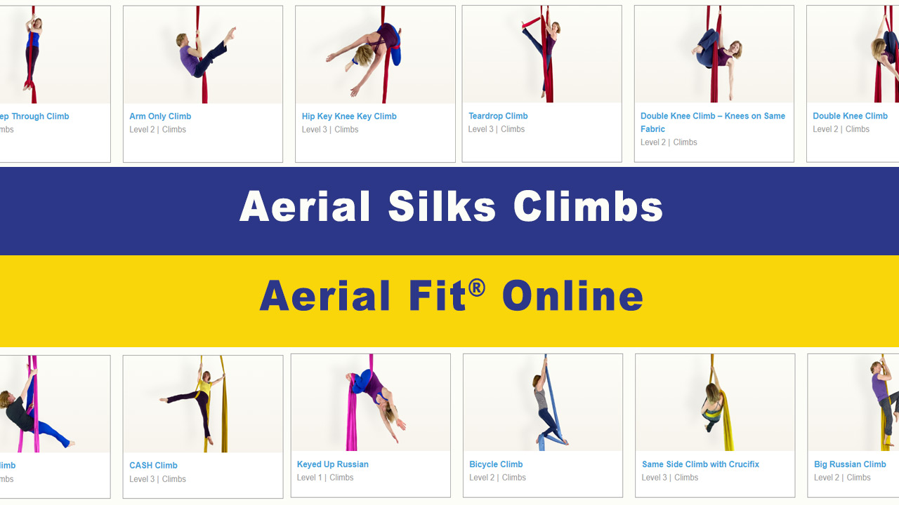 Aerial Silks Climbs Aerial Fit Online