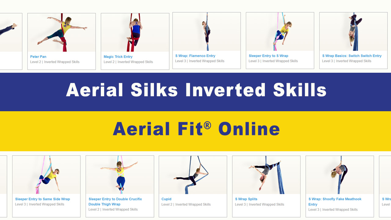 Aerial Silks Inverted Skills Aerial Fit Online