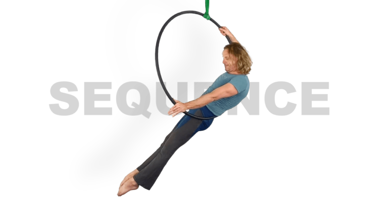 Hollow Body Sequence Aerial Hoop Beginner Video Tutorial Lyra Online Class