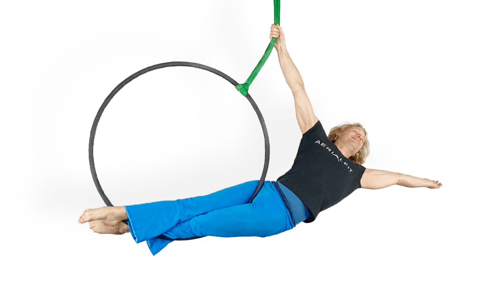 Standing Mermaid on Aerial Hoop Beginner Video Tutorial Lyra Online Class
