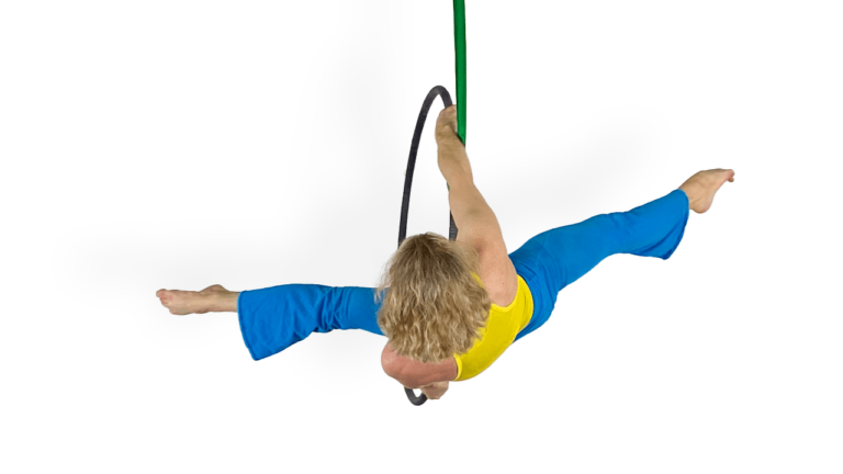 Side Ball Splits Aerial Hoop Video Tutorial Intermediate Lyra Online Class