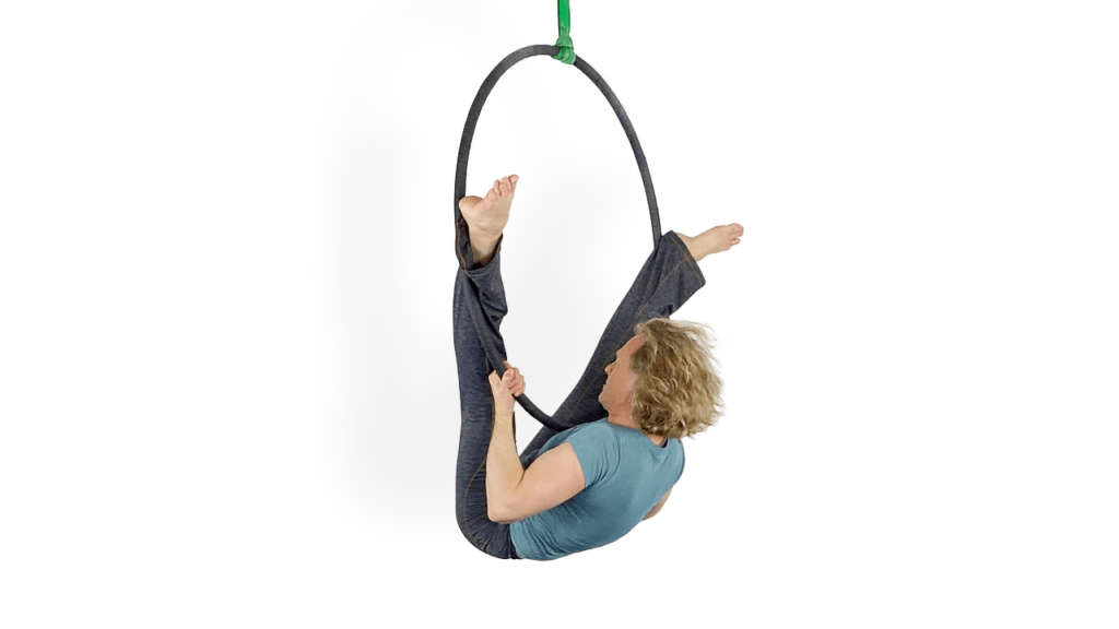 Unusual Pull Ups on Aerial Hoop Video Tutorial Library All Levels Conditioning Lyra Online Class
