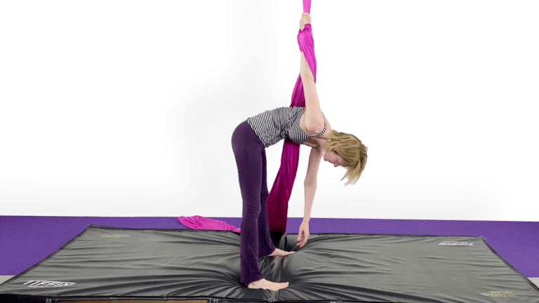 Single Arm Shoulder Rotations Aerial Silks Video Tutorial All Levels Conditioning Drill Fabric Online Class