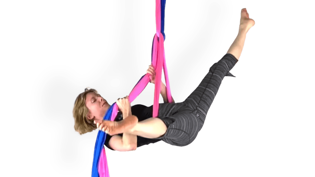 Belay Wheeldown Aerial Silks Video Tutorial Intermediate Fabric Online Class