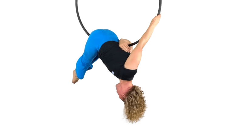 Half Hip Hang More Advanced Entrances Aerial Hoop Video Tutorial Intermediate Lyra Online Class