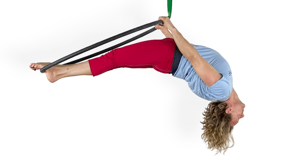 Standing Back Arch Aerial Hoop Video Tutorial Beginner Lyra Online Class
