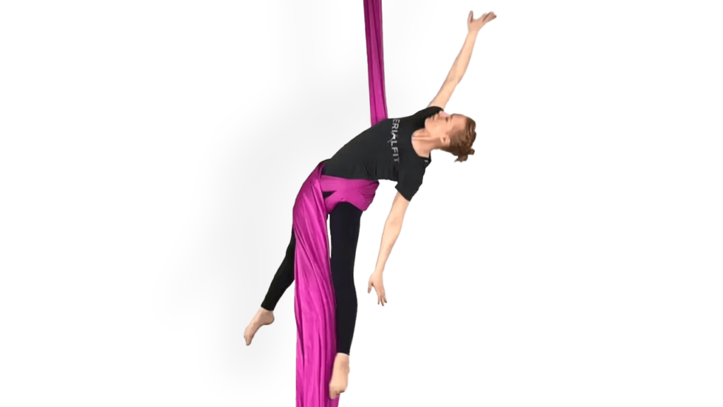 Hip Key Roll Up Aerial SIlks Video Tutorial Advanced Fabric Online Class