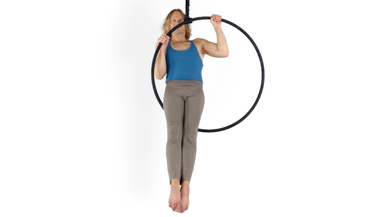 Up Over Down Aerial Hoop Video Tutorial Beginner Conditioning Lyra Online Class