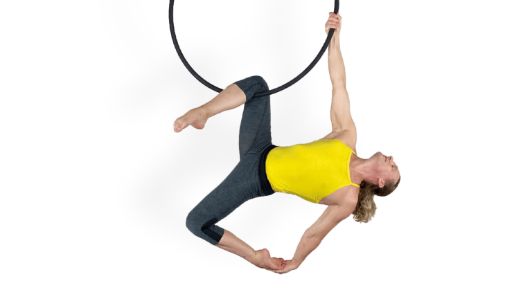 Open Angel Aerial Hoop Video Tutorial Beginner Lyra Online Class