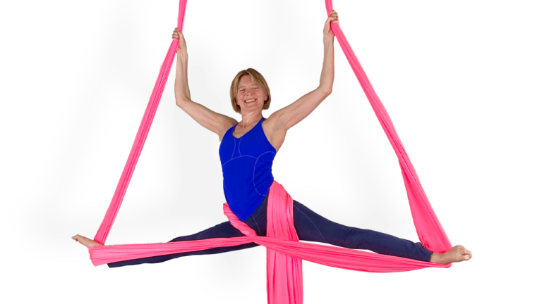 Splits Above Same Side Wrap Aerial Silks Video Tutorial Intermediate Fabric Online Class